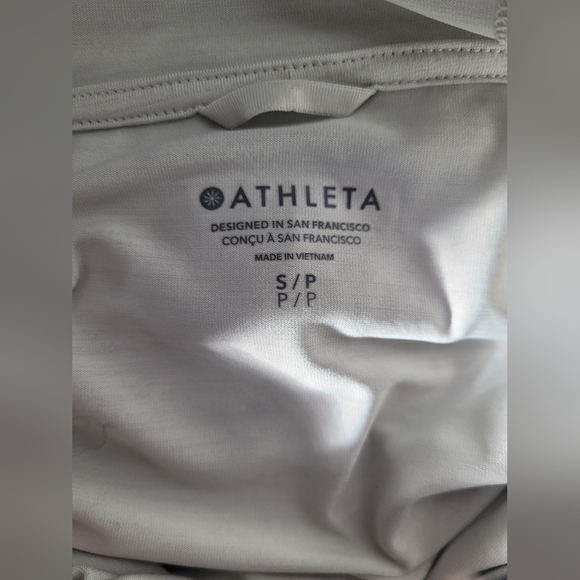 Athleta Pacifica Baja UPF Jacket Size Small Full Zip Thumbholes Holes - Picture 3 of 8